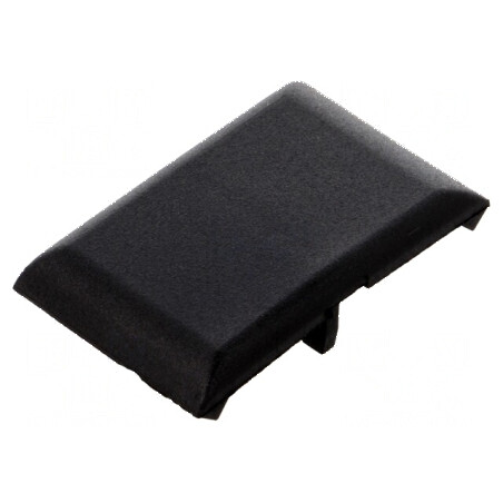 Capac de protecţie pentru colţare din poliamidă, 30mm, culoare neagră | Electronic-mag.ro | Componente Electronice