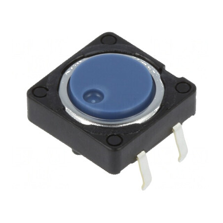 Microîntrerupător TACT SPST 2 Pozitii 0,05A 12VDC THT 0,7N 4,3mm - Comutator Compact pentru Circuit Electric | Electronic-mag.ro