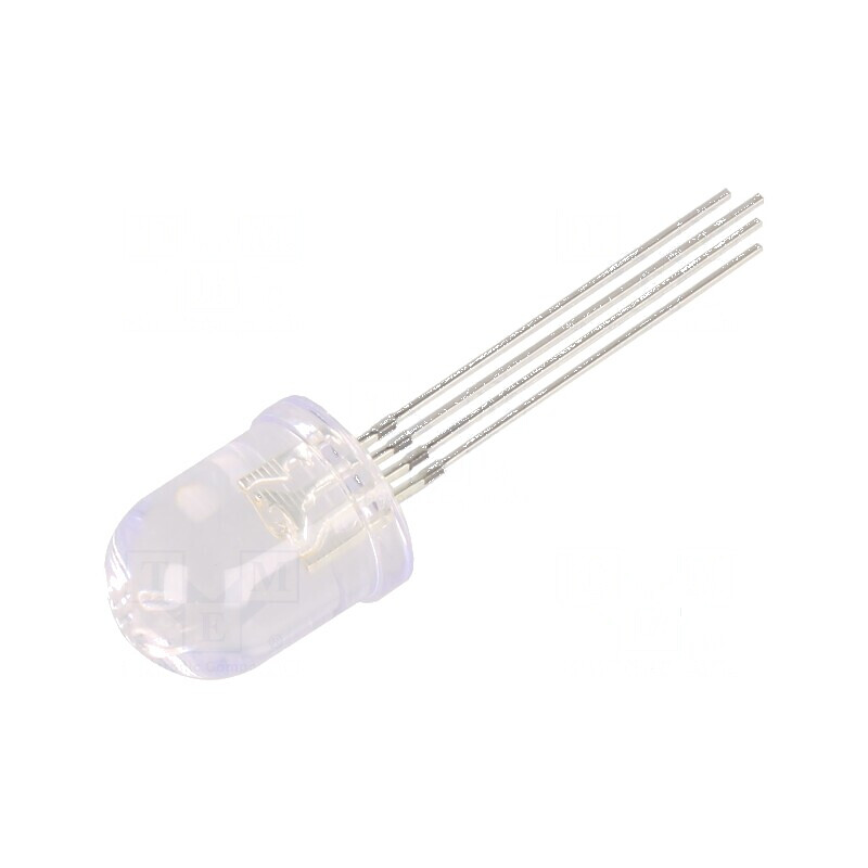 LED 10mm Convex Verde/Albastru/Galben 30° - Lumină Frontala de Înaltă Calitate | Electronic-mag.ro | Componente Electronice