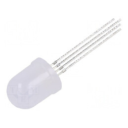 LED 10mm Verde/Albastru/Galben 180° Convex - Lumină Frontală pentru Proiecte Electrice | Electronic-mag.ro | Componente Electron