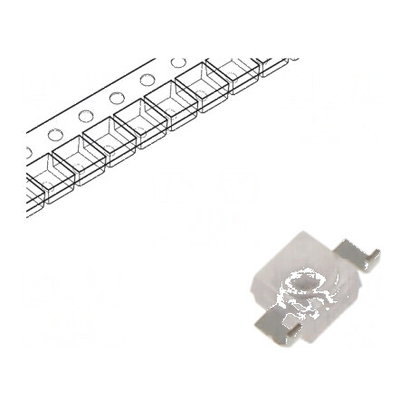 Emiţător IR 850nm Transparent 190mW 28° SMD pentru Aplicații de Iluminare Infraroșie | Electronic-mag.ro | Componente Electronic