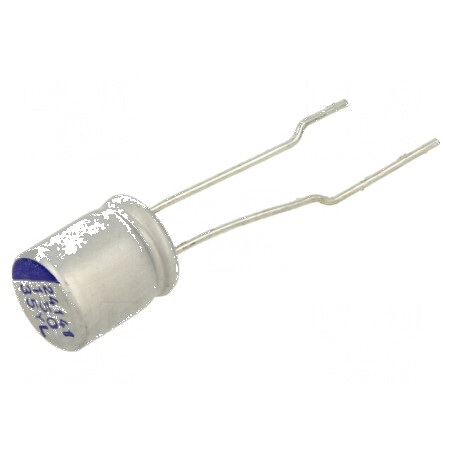 Condensator Hibrid THT Ø8x9,5mm 150µF - Temperatura de Funcționare: -55 până la 125°C | Electronic-mag.ro | Componente Electroni