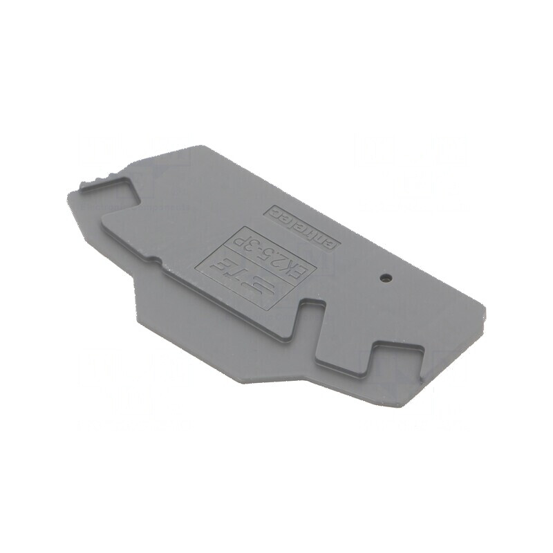 Capac final gri închis SNK, lățime 2mm, înălțime 65,73mm, rezistență temperatură -55÷110°C | Electronic-mag.ro | Componente Elec Capac final gri închis SNK, lățime 2mm, înălțime 65,73mm, rezistență temperatură -55÷110°C | Electronic-mag.ro | Componente Elec