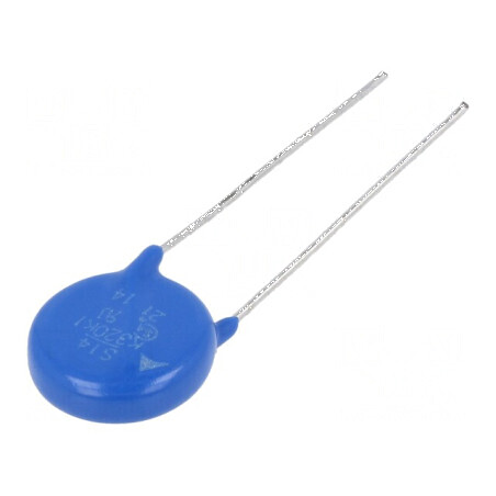 Varistor Oxid de Metal THT 320VAC 420VDC 510V 6000A 150J pentru Protecția Circuitelor Electrce | Electronic-mag.ro | Componente 