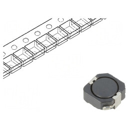 Inductor SMD 100uH - Curent Ilucru 860mA, Rezistență 375mΩ ±30%, Curent Saturare 1,05A | Electronic-mag.ro | Componente Electron