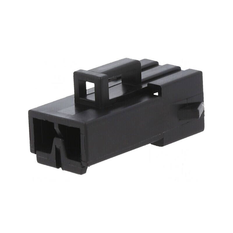 Conector Automotive Mufă Tată JPT pe Cablu PIN 2 Neagră pentru Sisteme Electrice Auto | Electronic-mag.ro | Componente Electroni