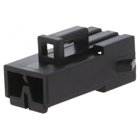 Conector Automotive Mufă Tată JPT pe Cablu PIN 2 Neagră pentru Sisteme Electrice Auto | Electronic-mag.ro | Componente Electroni