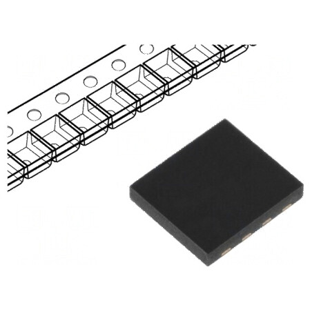 Tranzistor N-MOSFET Unipolar 100V 48A 43W DFN5x6 pentru Aplicații Electronice Profesionale | Electronic-mag.ro | Componente Elec