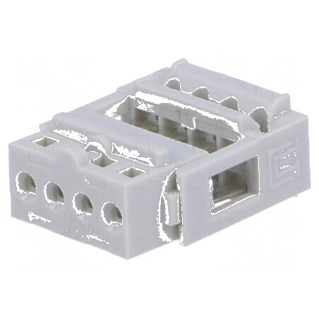 Conector IDC Mufă Mamă 4 PIN THT 2,54mm Cositorit - Componentă Electronică de Înaltă Calitate | Electronic-mag.ro | Componente E