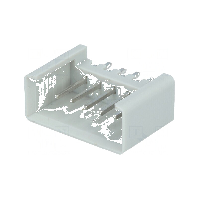 Conector IDC soclu tată 5 PIN THT cositorit 2,54mm - Componente electronice de înaltă calitate | Electronic-mag.ro | Componente 