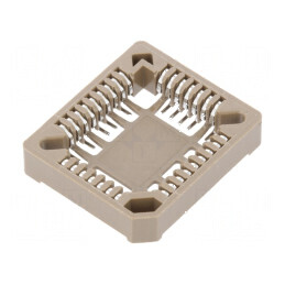 "Soclu PLCC32 SMT pentru circuite integrate, bronz-fosfor, cositorit - Compatibilitate profesională" | Electronic-mag.ro | Compo
