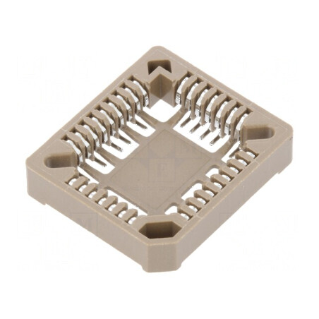 "Soclu PLCC32 SMT pentru circuite integrate, bronz-fosfor, cositorit - Compatibilitate profesională" | Electronic-mag.ro | Compo
