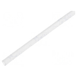 Manşon electroizolant din silicon transparent, rezistent la temperaturi de -50° până la 200°C, lungime 200m | Electronic-mag.ro 