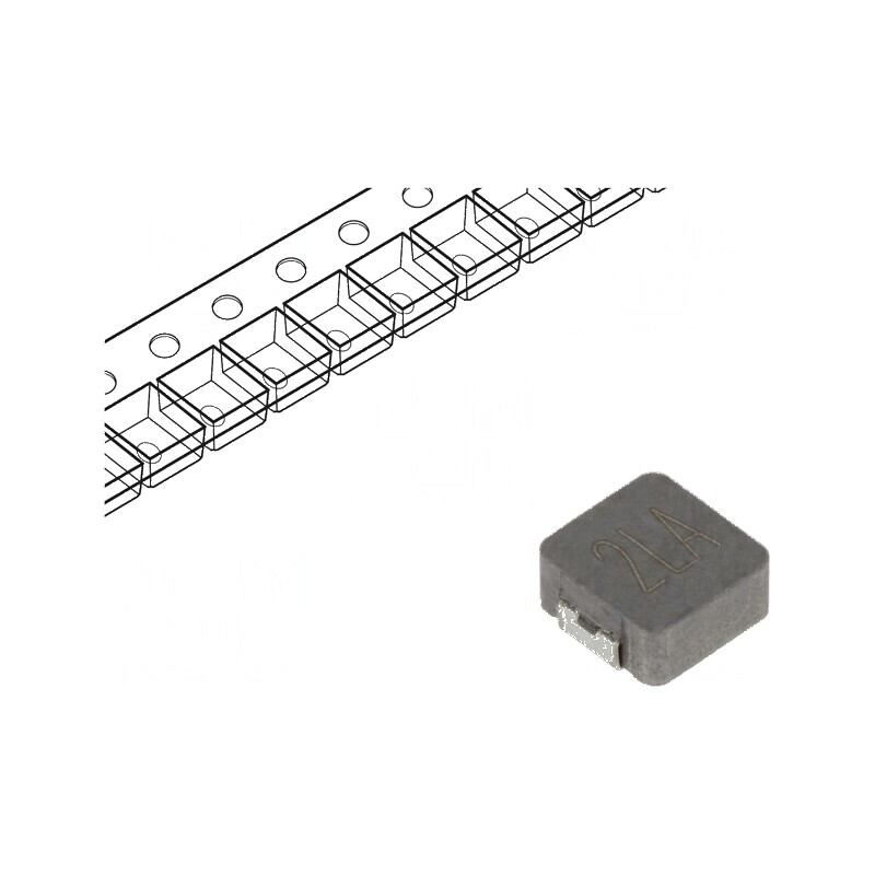 Inductor SMD 4,7uH 2,5A 98mΩ ±20% Isat 3,2A - Componentă electronică de înaltă performanță | Electronic-mag.ro | Componente Elec