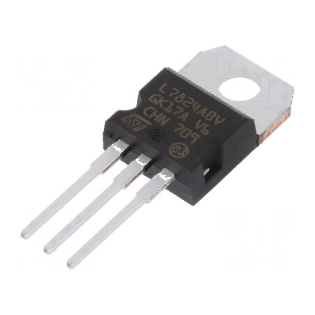 Stabilizator de tensiune liniar nereglabil 24V 1,5A THT - IC | Electronic-mag.ro | Componente Electronice