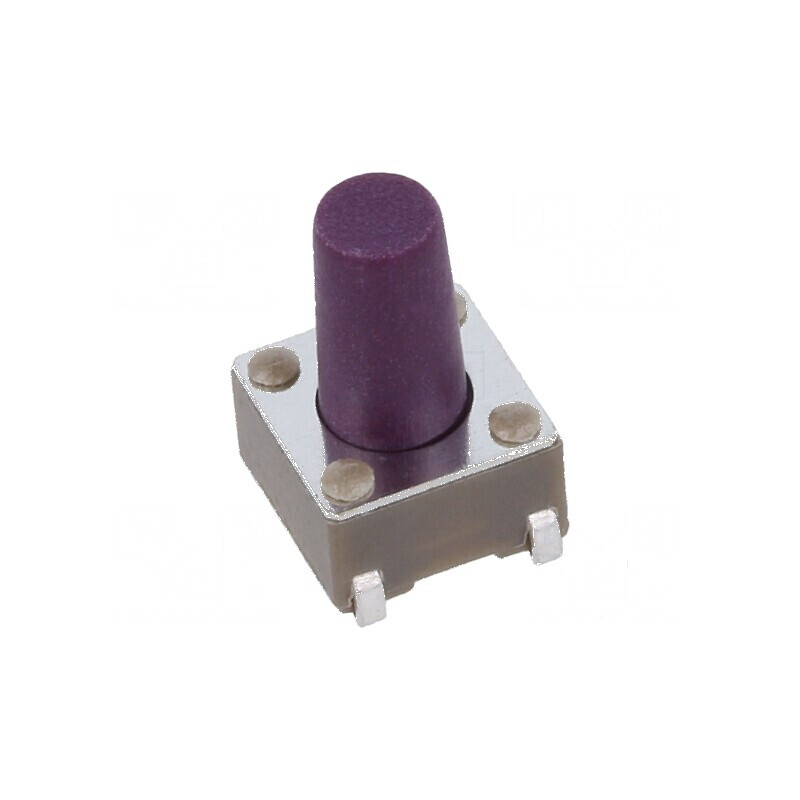 Microîntrerupător TACT SPST-NO 0,05A/12VDC SMT Poz: 2 - Comutator Compact pentru Aplicații Electrice | Electronic-mag.ro | Compo