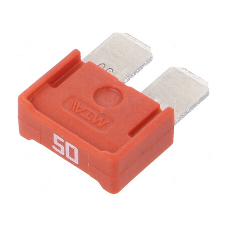 Siguranţă auto 50A 32VDC, dimensiune 16,2mm - protecţie electrică de înaltă performanţă | Electronic-mag.ro | Componente Electro