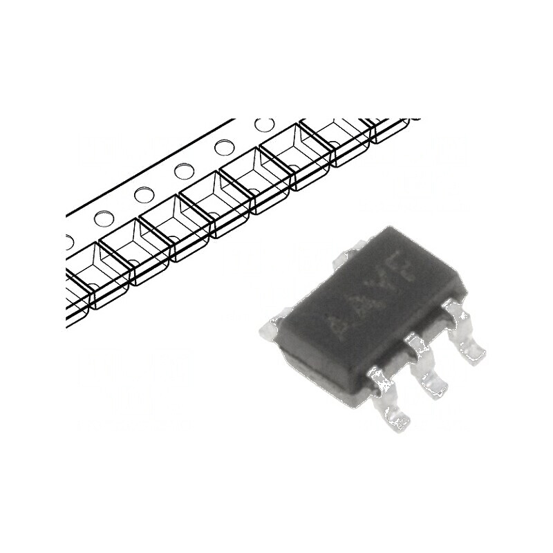 Amplificator operațional IC 1MHz, 1 canal, SC70-5, 1.8-6VDC, 1pA | Electronic-mag.ro | Componente Electronice
