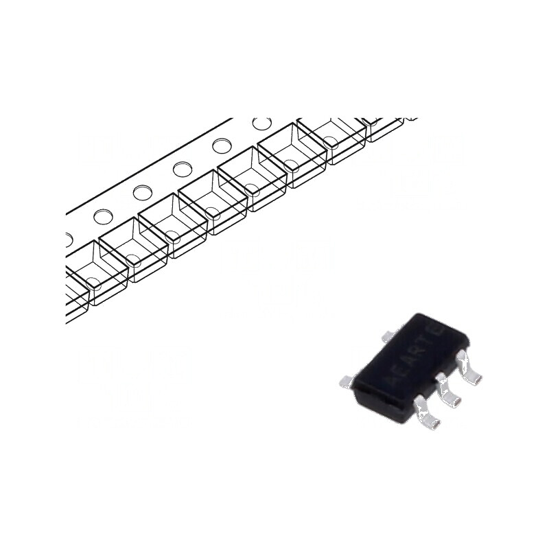 Amplificator Operațional 3MHz, 1 Canal, TSOP5 - IC pentru Aplicații Electronice | Electronic-mag.ro | Componente Electronice
