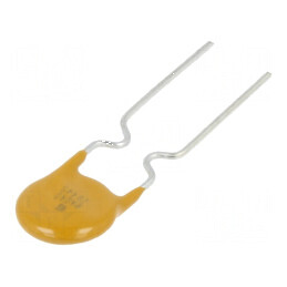 Siguranță Polimerică PTC 400mA 60VDC THT 7,4x3,1x13,4mm CuFe - Componentă Electrică de Protecție | Electronic-mag.ro | Component