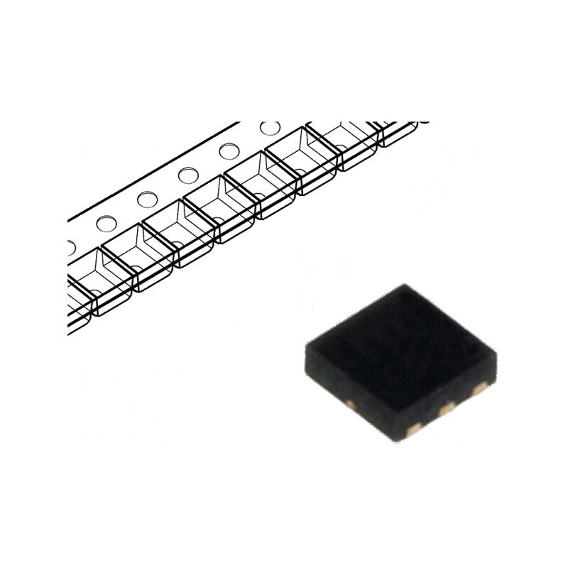 Diodă TVS Unidirecțională 6V 5A 300W SLP2020P6 pentru Protecția Rețelei - Configuratie 4 | Electronic-mag.ro | Componente Electr