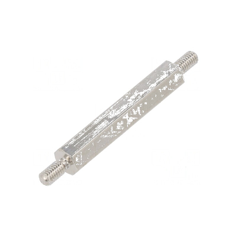Piuliță Distanțieră Filetată Hexagonală 30mm Filet Exterior M3 | Electronic-mag.ro | Componente Electronice