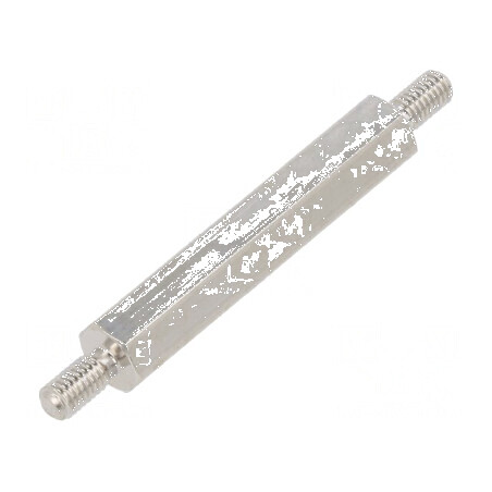 Piuliță Distanțieră Filetată Hexagonală 30mm Filet Exterior M3 | Electronic-mag.ro | Componente Electronice
