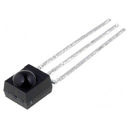Receptor Infraroșu Integrat 33kHz 4.5-5.5V cu Unghi de 45° pentru Aplicații Electronice | Electronic-mag.ro | Componente Electro