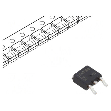 Tranzistor PNP bipolar 80V 5A 10W DPAK TO252 - Componentă Electronică de Înaltă Performanță | Electronic-mag.ro | Componente Ele