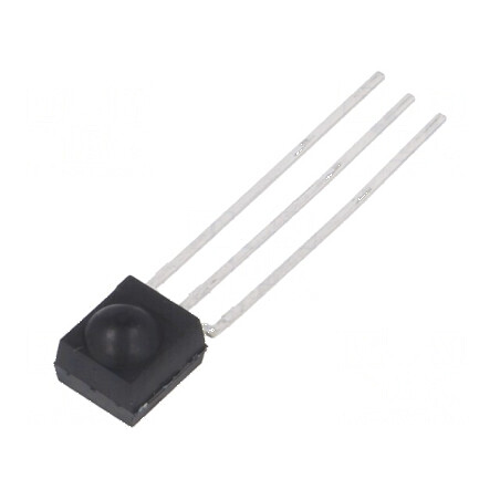 Receptor Infraroșu Integrat 38kHz 2,5V-5,5V cu Unghi de 90° - Soluție pentru Comunicații Fără Fir | Electronic-mag.ro | Componen