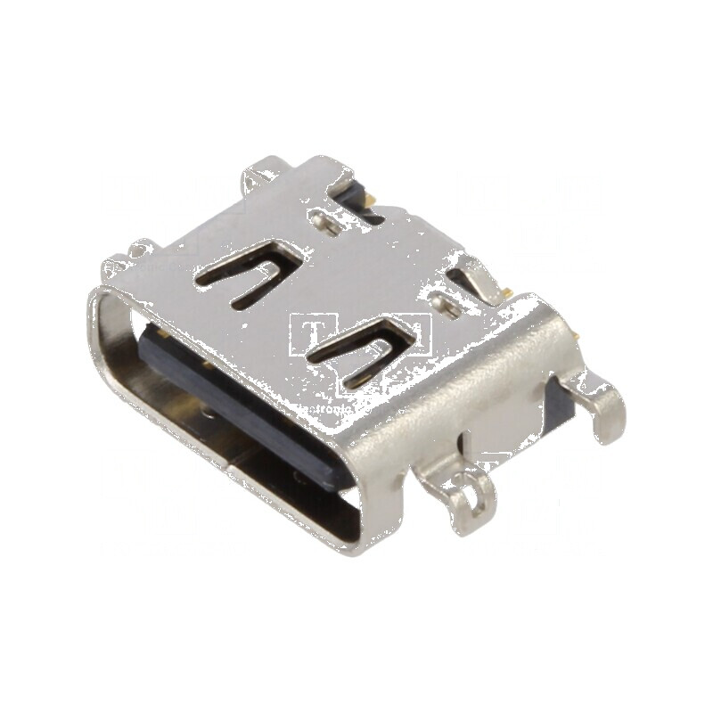 Conector USB C Soclu SMT PIN 16 Orizontale USB 2.0 5A 48VDC - Componentă Electronică Profesională | Electronic-mag.ro | Componen Conector USB C Soclu SMT PIN 16 Orizontale USB 2.0 5A 48VDC - Componentă Electronică Profesională | Electronic-mag.ro | Componen