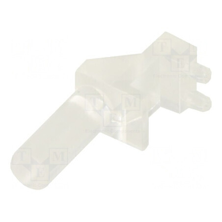 Tub LED Ø3mm cu parte frontală plată, dimensiuni Y: 7,6mm, X: 3,8mm | Electronic-mag.ro | Componente Electronice