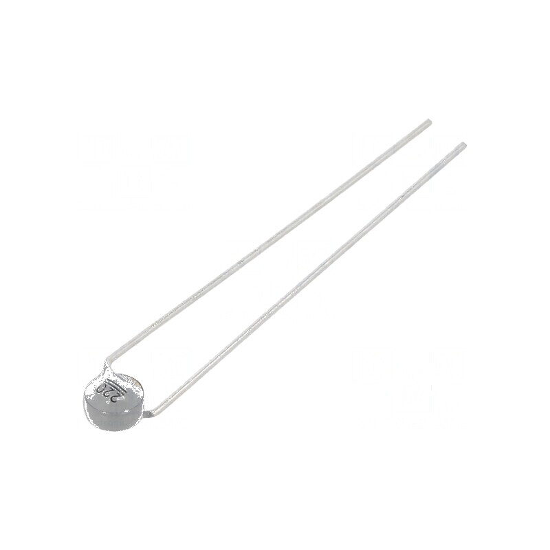 Termistor NTC 220Ω THT 3200K, Temperatura -55° până la 125°C, Precizie ±5%, Putere 450mW, Raster 5mm | Electronic-mag.ro | Compo Termistor NTC 220Ω THT 3200K, Temperatura -55° până la 125°C, Precizie ±5%, Putere 450mW, Raster 5mm | Electronic-mag.ro | Compo