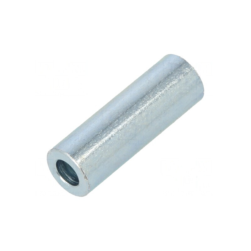 Manșon Distanțier Cilindric 18mm Oțel Zincat - Diametru Exterior 6mm | Electronic-mag.ro | Componente Electronice Manșon Distanțier Cilindric 18mm Oțel Zincat - Diametru Exterior 6mm | Electronic-mag.ro | Componente Electronice