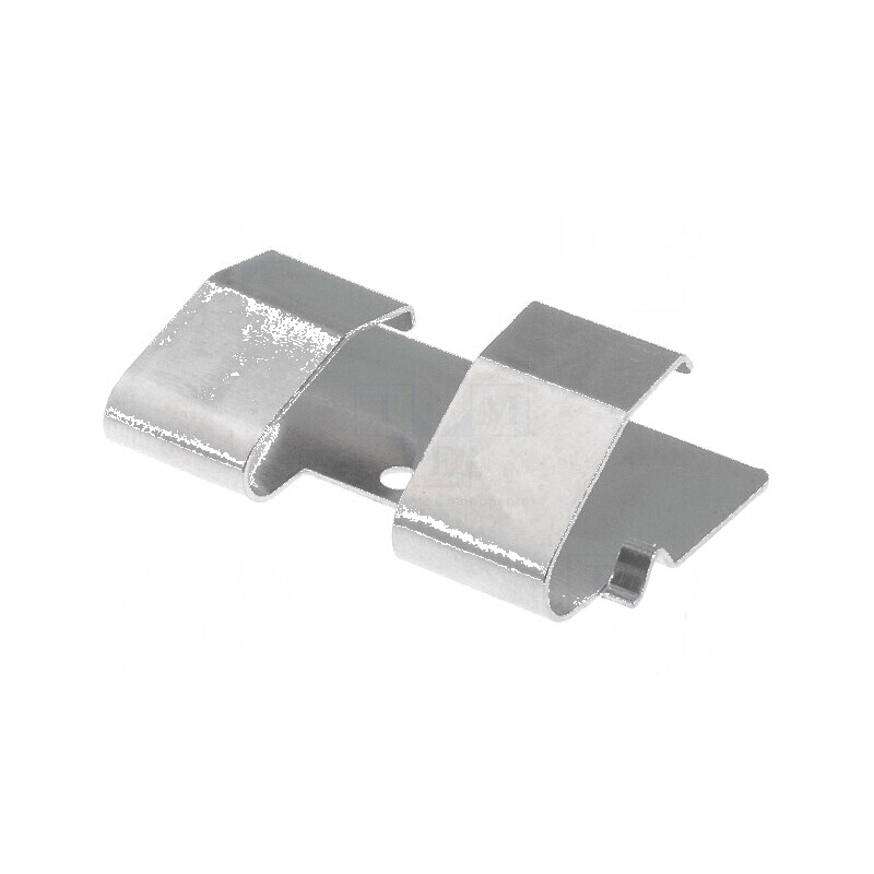 Contact electric cu bandă pentru baterii AA, AAA, R3, R6 - Număr baterii: 2, cu sistem de împingere | Electronic-mag.ro | Compon