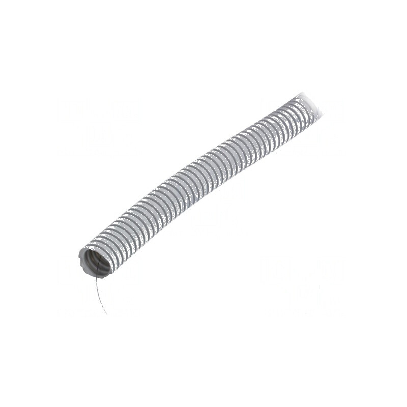 Tub de protecție PVC gri, dimensiune 25mm, lungime 50m, rezistență temperatură -25÷60°C, 320N | Electronic-mag.ro | Componente E