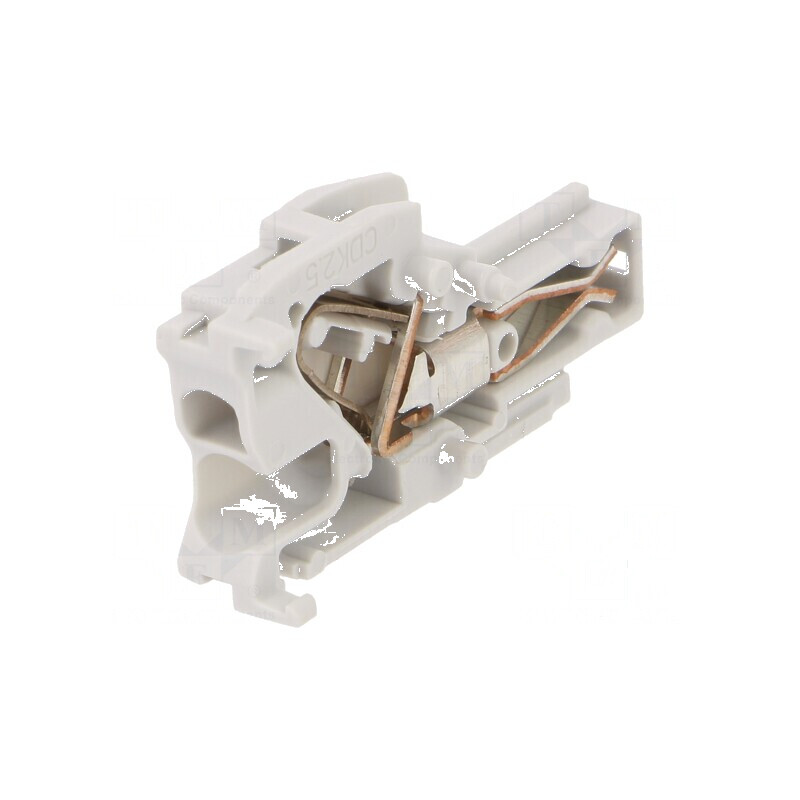 Fişă electrică 0,2÷2,5mm² cu 1 bornă, gri, cu arc, lăţime 5,2mm | Electronic-mag.ro | Componente Electronice Fişă electrică 0,2÷2,5mm² cu 1 bornă, gri, cu arc, lăţime 5,2mm | Electronic-mag.ro | Componente Electronice