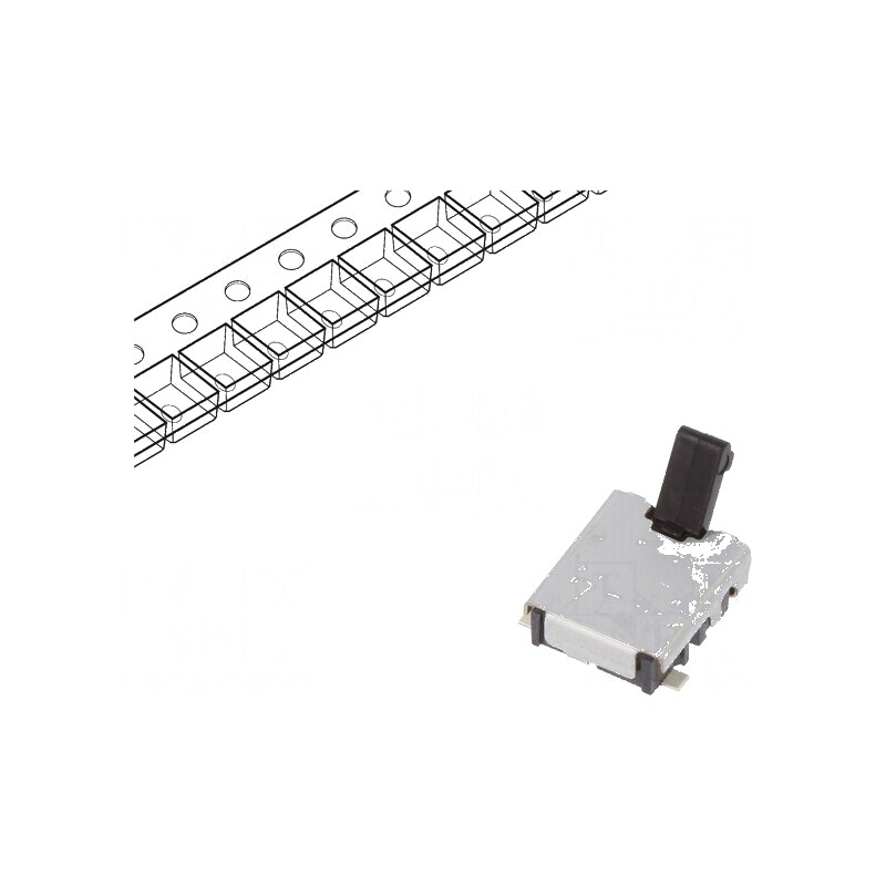 Comutator cu senzor Poz: 2 SPST 0,01A/5VDC - Terminație drepte 500mΩ | Electronic-mag.ro | Componente Electronice