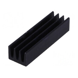 Radiator Extrudat Negru 22mm L x 6,3mm W x 4,8mm H 34K/W - Eficiență Termică Optimală | Electronic-mag.ro | Componente Electroni