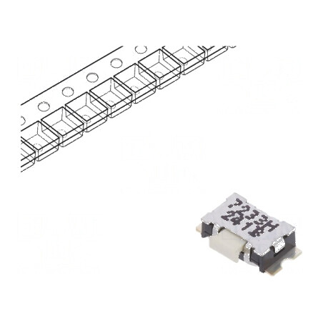 Microîntrerupător TACT SPST-NO Pozitie 2 0,05A/32VDC SMT Fără 4N - Comutator Compact pentru Circuit Electric | Electronic-mag.ro