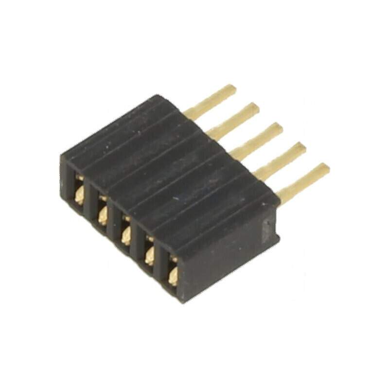 Conector vertical cu 5 poziții pentru tablouri de distribuție, tip femelă, SIL | Electronic-mag.ro | Componente Electronice Conector vertical cu 5 poziții pentru tablouri de distribuție, tip femelă, SIL | Electronic-mag.ro | Componente Electronice