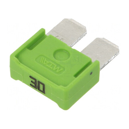 Siguranţă auto 30A 32VDC, dimensiune 16,2mm - componentă electrică de înaltă calitate | Electronic-mag.ro | Componente Electroni