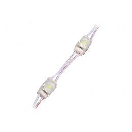 LED Albă 6500K 360mW 41lm IP67 cu Unghi de Dispersie 170÷130° și Interval de Temperatură de Funcționare -25÷55°C, 1 Diod | Elect