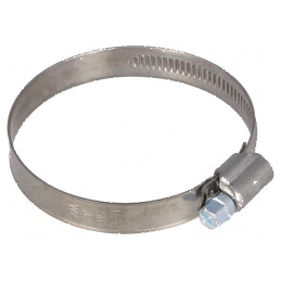 Colier cu şurub de strângere W: 12mm - Crimpare 50-70mm DD W2 pentru instalații industriale | Electronic-mag.ro | Componente Ele