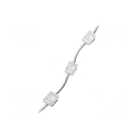 Lumină LED Albă 7000K 300mW 30lm IP67 160° - Diode 2835, Temperatura de Funcționare -25÷55°C | Electronic-mag.ro | Componente El