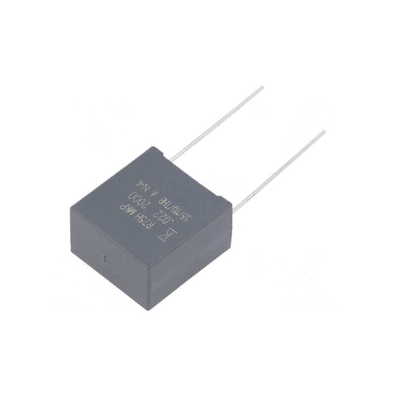 Condensator polipropilenă R75 20nF 18x11x19mm THT ±5% - Componentă electronică de precizie | Electronic-mag.ro | Componente Elec