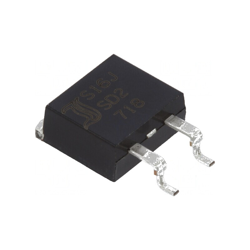Diodă Redresoare SMD 600V 8A x 2, 1,5µs D2PAK, Ufmax: 1,1V, Ir: 5µA | Electronic-mag.ro | Componente Electronice