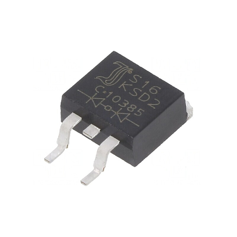 Diodă Redresoare SMD 800V 8A x 2, 1.5µs, D2PAK, Ufmax: 1.1V, Ir: 5µA | Electronic-mag.ro | Componente Electronice