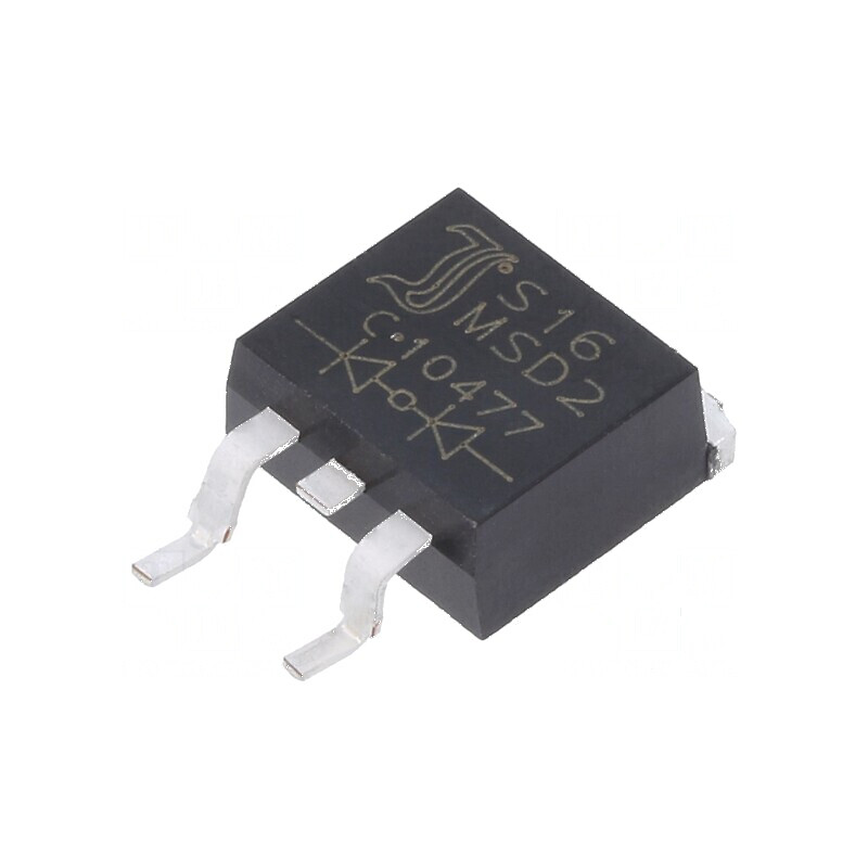 Diodă Redresoare SMD 1kV 8Ax2 1,5us D2PAK - Ufmax: 1,1V, Ir: 5uA - Componentă Electronică Profesionistă | Electronic-mag.ro | Co