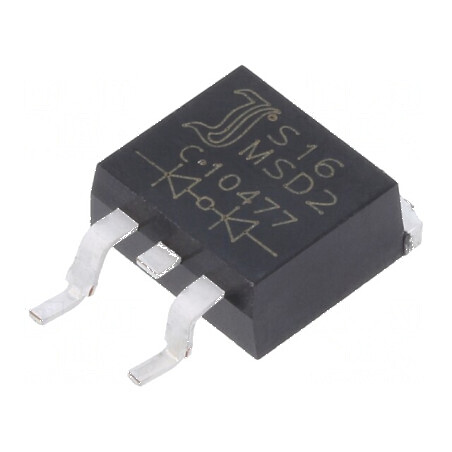 Diodă Redresoare SMD 1kV 8Ax2 1,5us D2PAK - Ufmax: 1,1V, Ir: 5uA - Componentă Electronică Profesionistă | Electronic-mag.ro | Co
